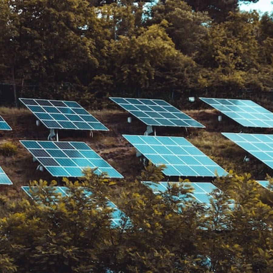 large scale solar power harvesting