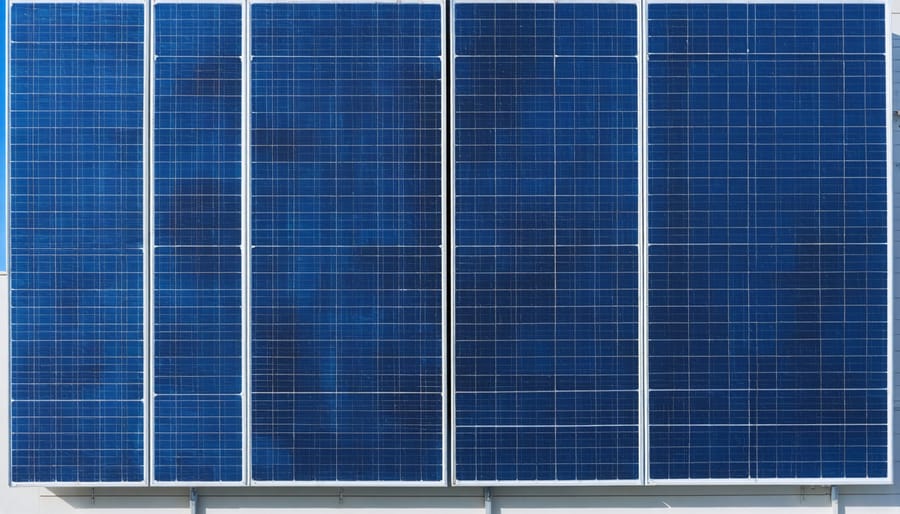 Bifacial solar panels installed on residential roof showing dual-surface design