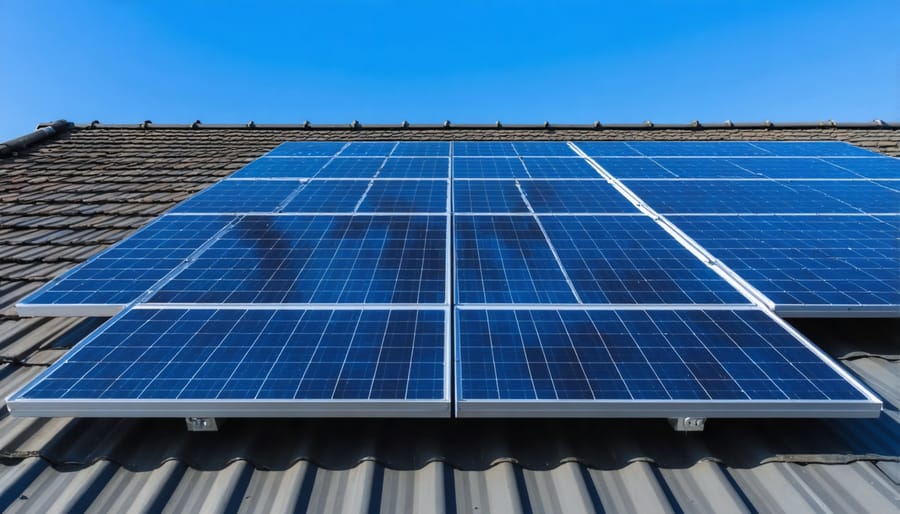 Certified solar technician installing battery storage system at BC residence