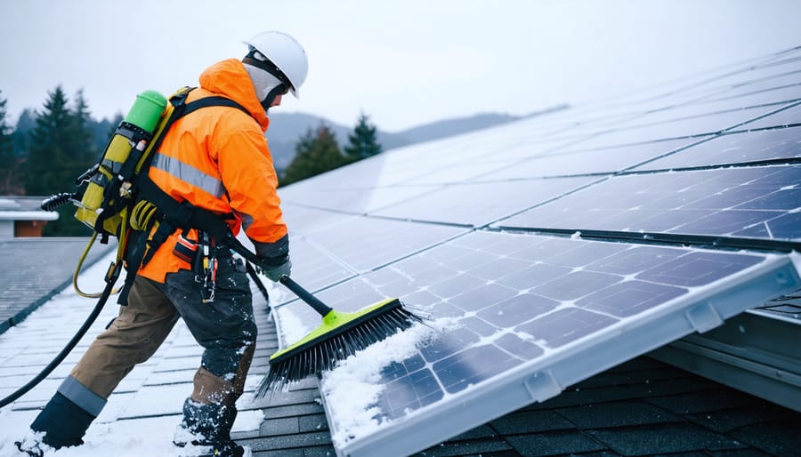 What Winter Actually Costs Your Solar Panels (And How to Save)