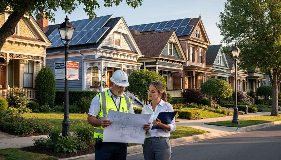 Traditional heritage character home in Vancouver showing architectural details relevant to solar planning